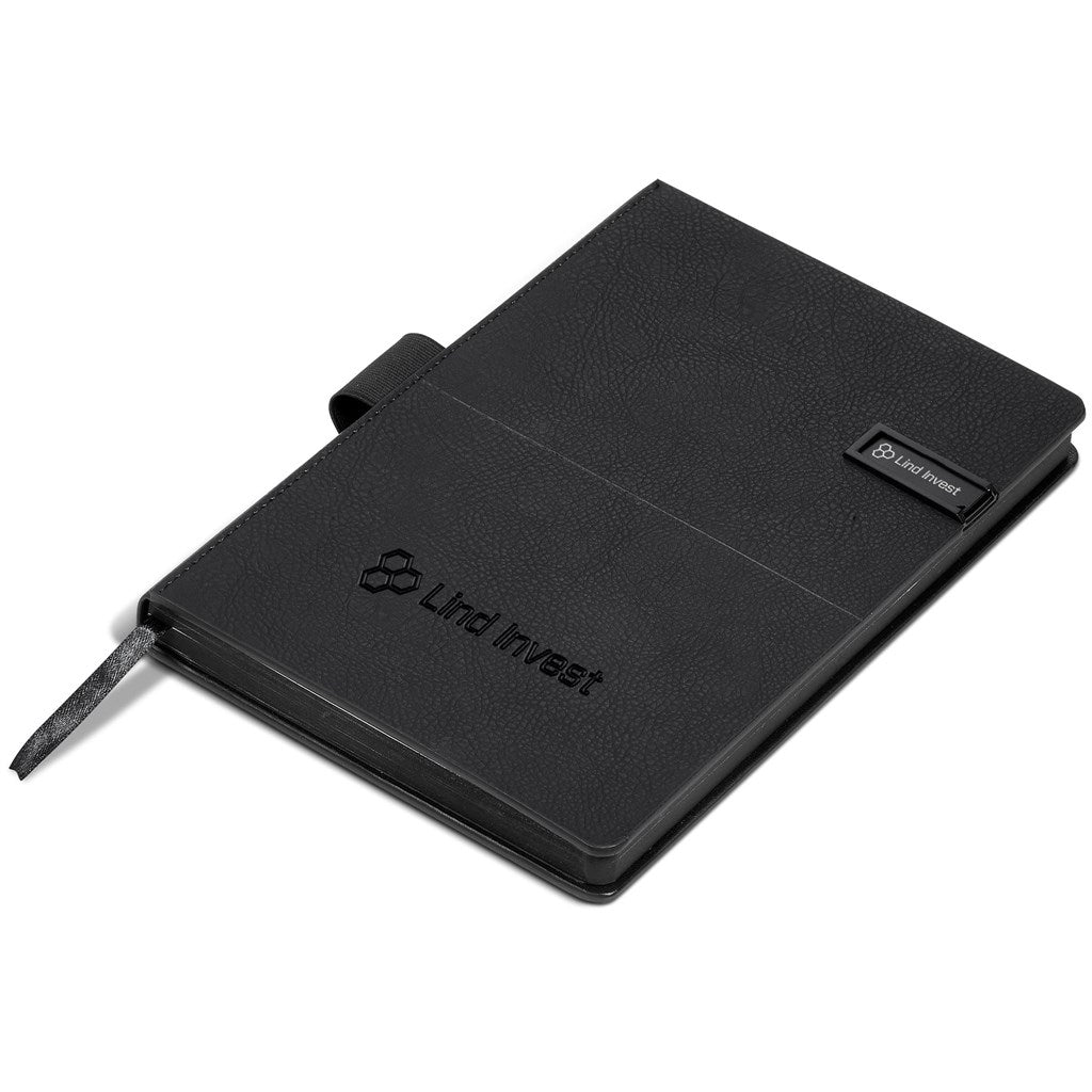Alex Varga Corinthia Flash Drive Notebook & Pen Set - 32GB Elegance - Brand your company Logo! Get a quote - Promo Lingo