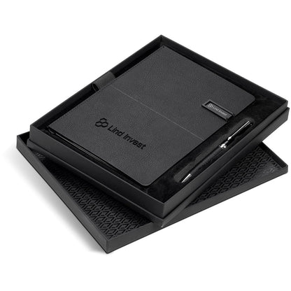 Alex Varga Corinthia Flash Drive Notebook & Pen Set - 32GB Elegance - Brand your company Logo! Get a quote - Promo Lingo
