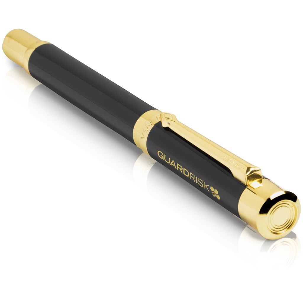 Alex Varga Corona Rollerball Pen for Effortless Writing - Brand your company Logo! Get a quote - Promo Lingo