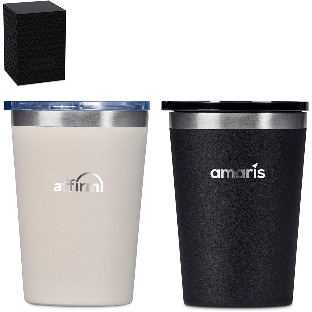 Alex Varga Figo Stainless Steel Vacuum Tumbler – 370ml Hot or Cold - Brand your company Logo! Get a quote - Promo Lingo