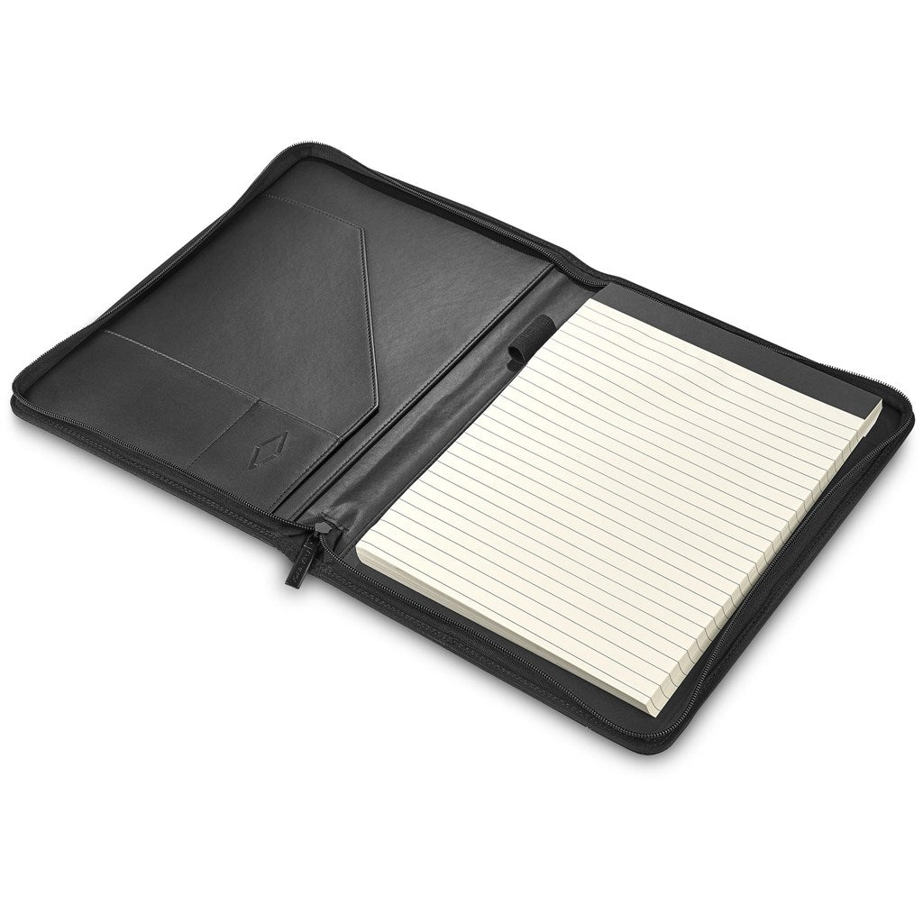 Alex Varga Franklin A4 Zip - Around Folder - Brand your company Logo! Get a quote - Promo Lingo