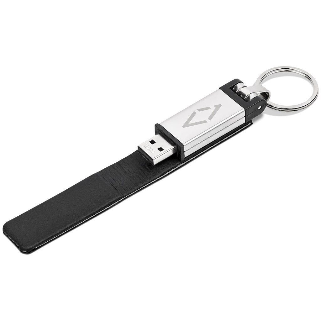 Alex Varga Hanssen Flash Drive Keyholder - 32GB - Brand your company Logo! Get a quote - Promo Lingo