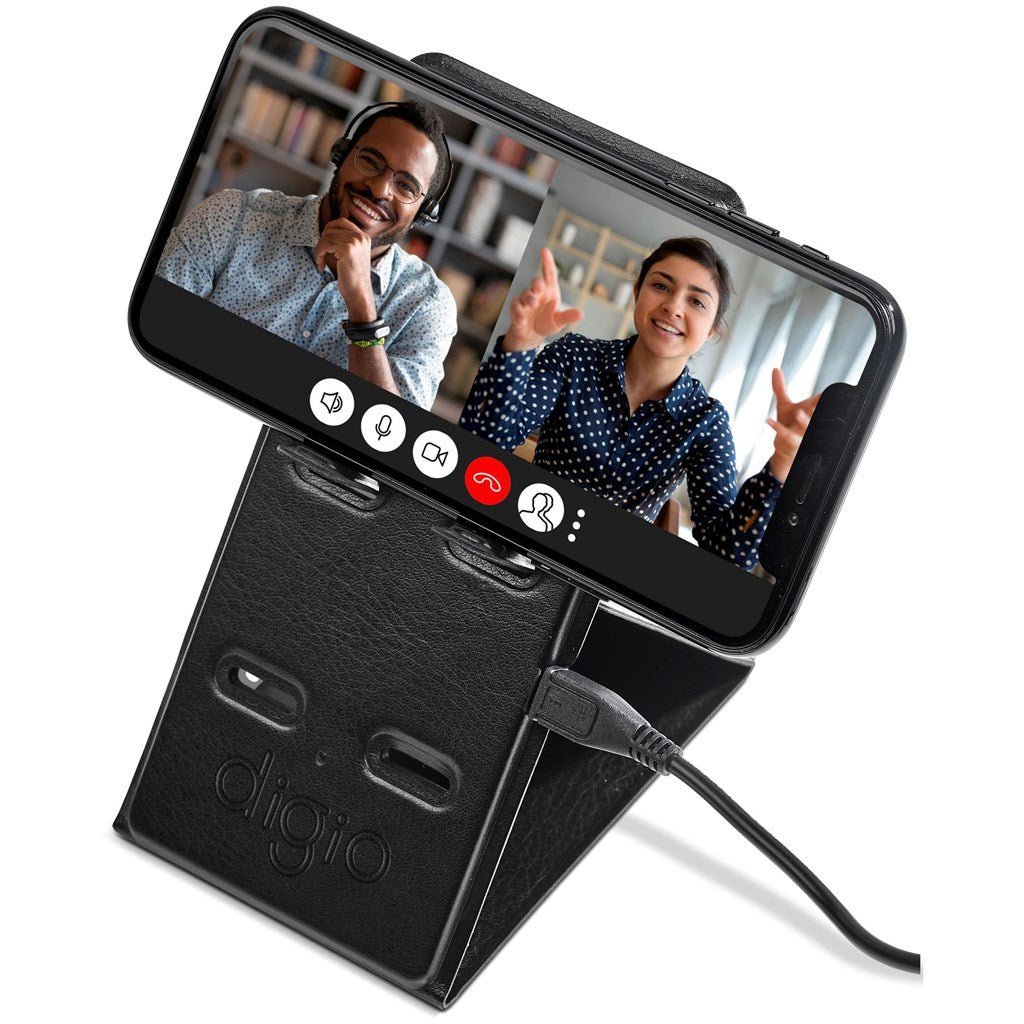 Alex Varga Hoffman Wireless Charging Phone Stand - Brand your company Logo! Get a quote - Promo Lingo