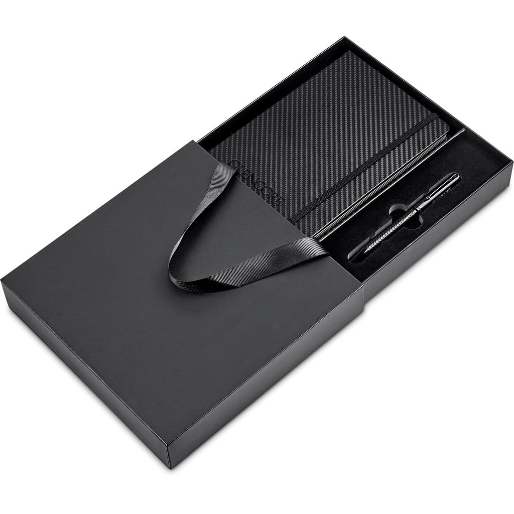 Alex Varga Lagarna Notebook & Pen Set in Stylish Design - Brand your company Logo! Get a quote - Promo Lingo