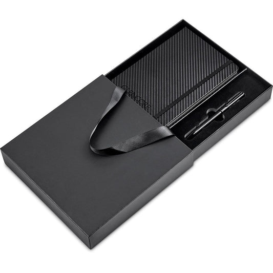 Alex Varga Lagarna Notebook & Pen Set in Stylish Design - Brand your company Logo! Get a quote - Promo Lingo