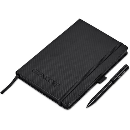 Alex Varga Lagarna Notebook & Pen Set in Stylish Design - Brand your company Logo! Get a quote - Promo Lingo