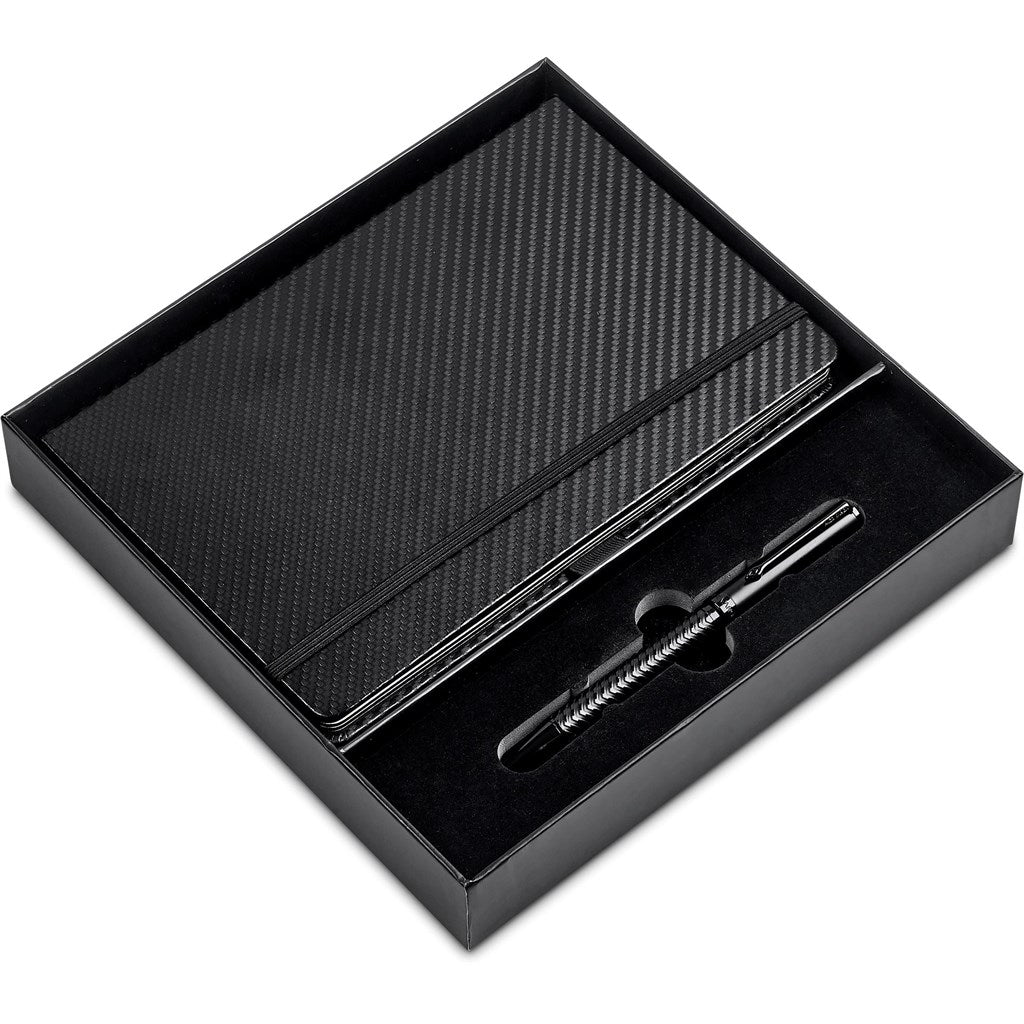 Alex Varga Lagarna Notebook & Pen Set in Stylish Design - Brand your company Logo! Get a quote - Promo Lingo