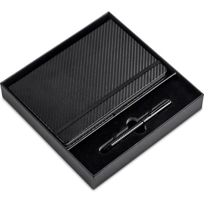 Alex Varga Lagarna Notebook & Pen Set in Stylish Design - Brand your company Logo! Get a quote - Promo Lingo