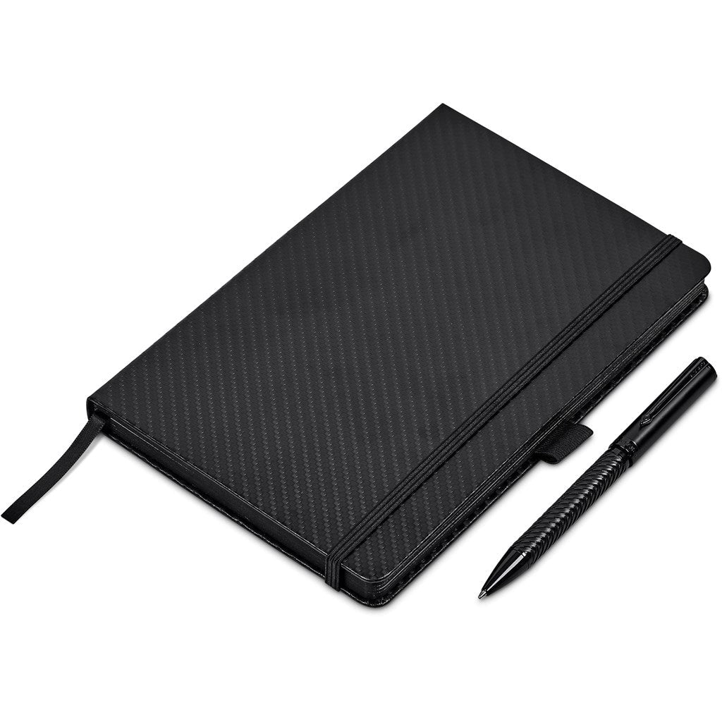 Alex Varga Lagarna Notebook & Pen Set in Stylish Design - Brand your company Logo! Get a quote - Promo Lingo