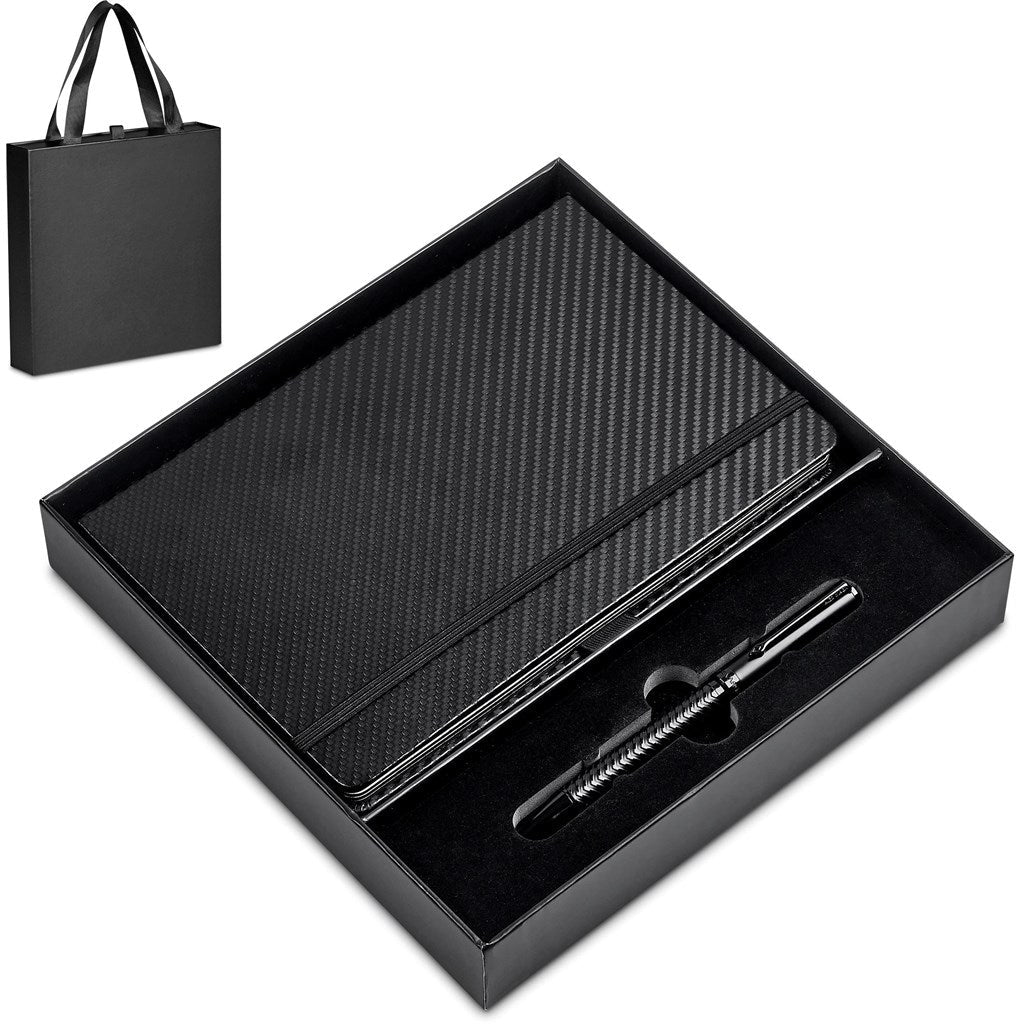 Alex Varga Lagarna Notebook & Pen Set in Stylish Design - Brand your company Logo! Get a quote - Promo Lingo