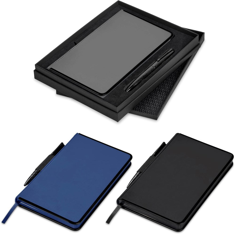 Alex Varga Lyonne Notebook & Pen Set for Elegant Writing - Brand your company Logo! Get a quote - Promo Lingo