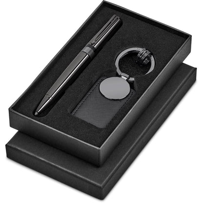 Alex Varga Olsson Gift Set: Pen and Keyholder Duo - Brand your company Logo! Get a quote - Promo Lingo