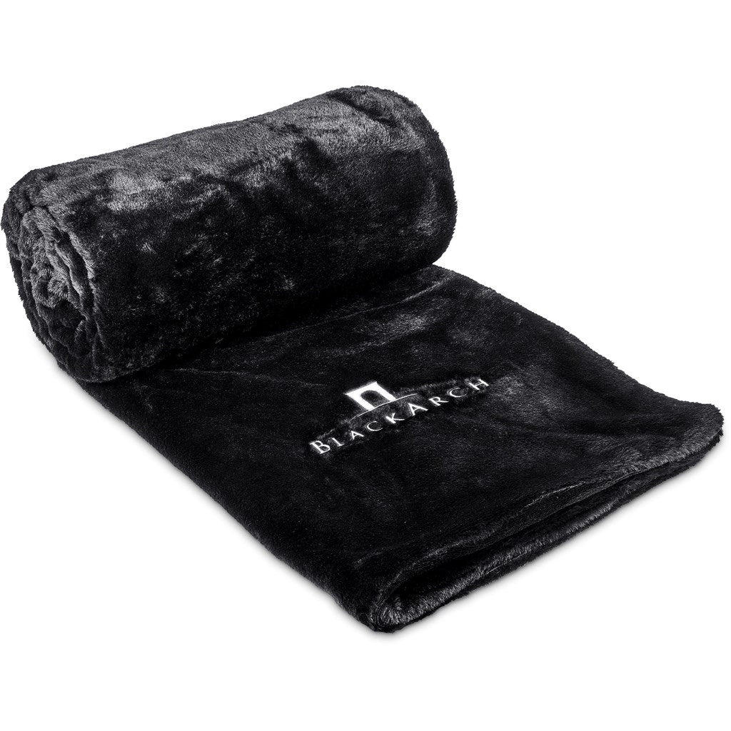 Alex Varga Palazzo Faux Fur Fleece Blanket - Luxurious Comfort - Brand your company Logo! Get a quote - Promo Lingo