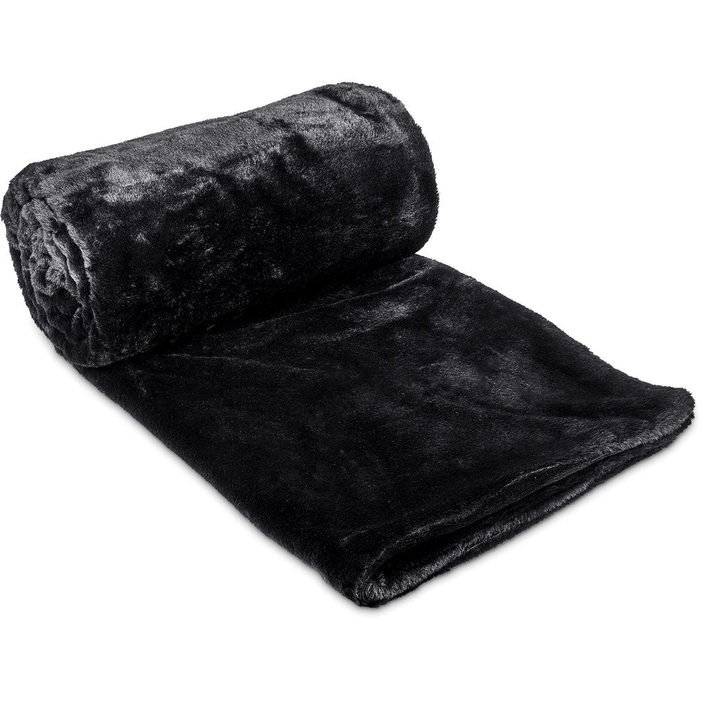 Alex Varga Palazzo Faux Fur Fleece Blanket - Luxurious Comfort - Brand your company Logo! Get a quote - Promo Lingo