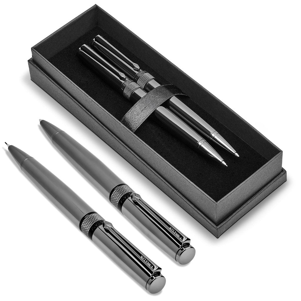 Alex Varga Phenom Ball Pen & Pencil Set Elegance - Brand your company Logo! Get a quote - Promo Lingo