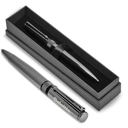 Alex Varga Phenom Ball Pen with Gunmetal Finish - Brand your company Logo! Get a quote - Promo Lingo