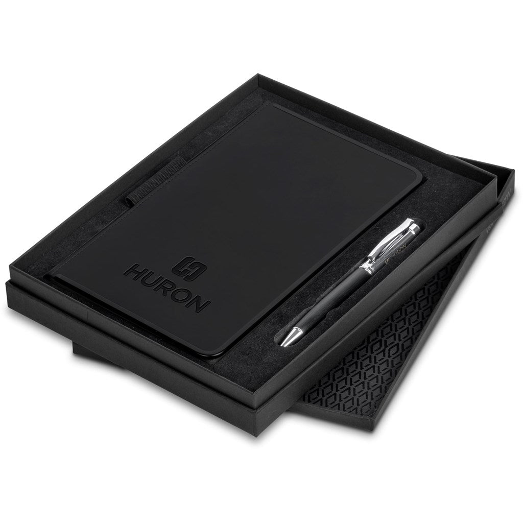 Alex Varga Polanco Notebook & Pen Set for Premium Writing - Brand your company Logo! Get a quote - Promo Lingo