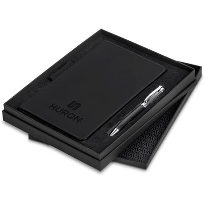 Alex Varga Polanco Notebook & Pen Set for Premium Writing - Brand your company Logo! Get a quote - Promo Lingo