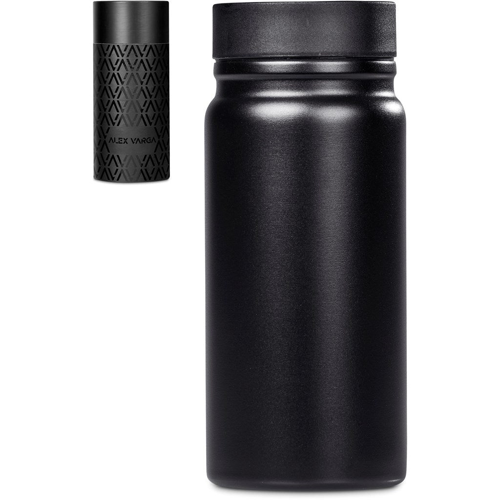 Alex Varga Ramos Stainless Steel Vacuum Tumbler – 400ml Travel Mug - Brand your company Logo! Get a quote - Promo Lingo