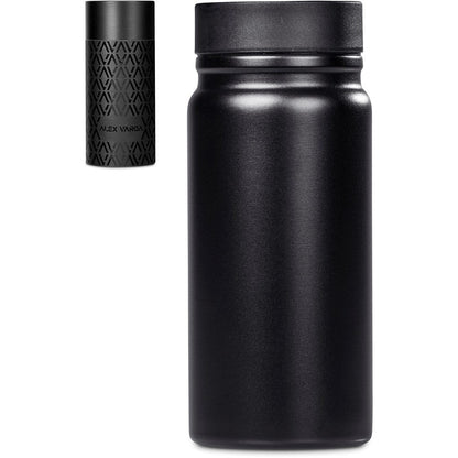 Alex Varga Ramos Stainless Steel Vacuum Tumbler – 400ml Travel Mug - Brand your company Logo! Get a quote - Promo Lingo