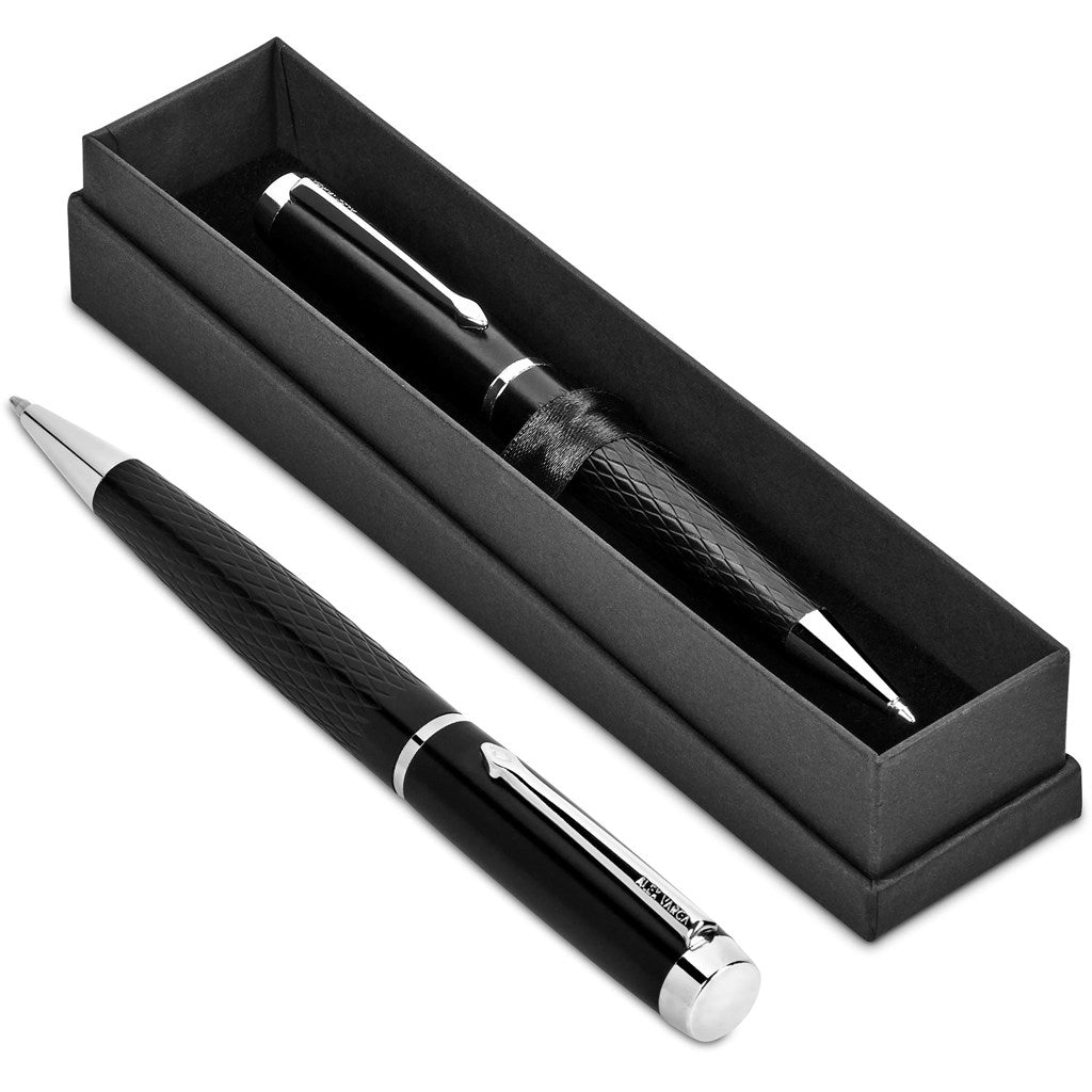 Alex Varga Sashenka Ball Pen with Elegant Chrome Design - Brand your company Logo! Get a quote - Promo Lingo