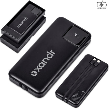 Alex Varga Scorpio Fast Charge 22.5W Power Bank - 10,000mAh - Brand your company Logo! Get a quote - Promo Lingo