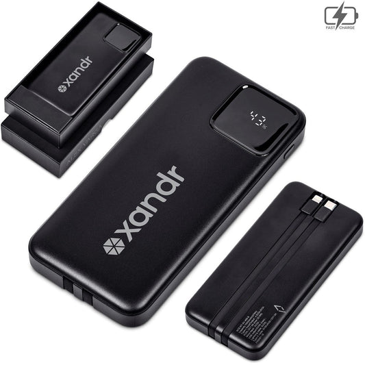 Alex Varga Scorpio Fast Charge 22.5W Power Bank - 10,000mAh - Brand your company Logo! Get a quote - Promo Lingo