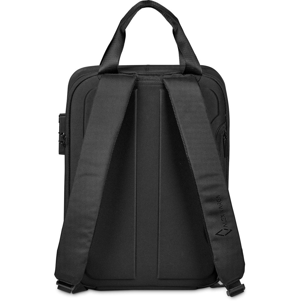 Alex Varga Tremezzo Laptop Backpack with Charging Port - Brand your company Logo! Get a quote - Promo Lingo