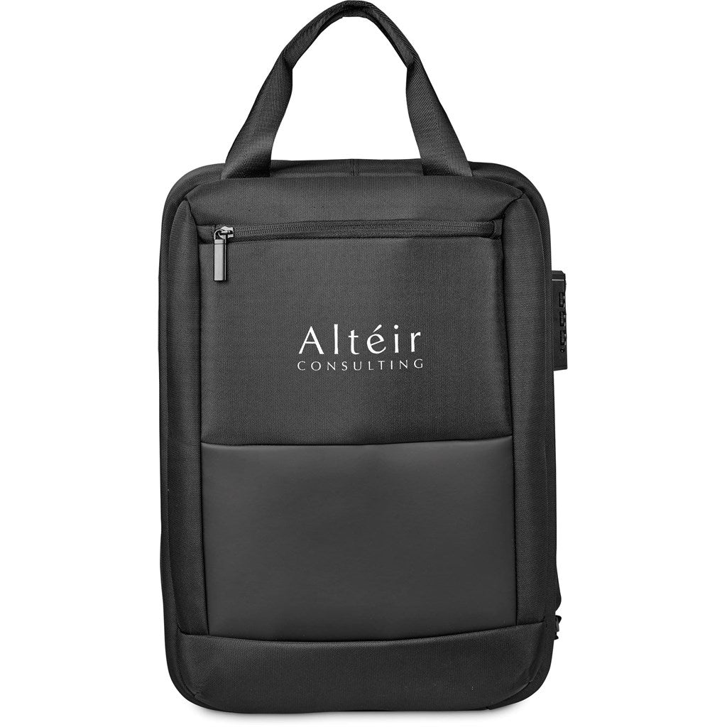 Alex Varga Tremezzo Laptop Backpack with Charging Port - Brand your company Logo! Get a quote - Promo Lingo