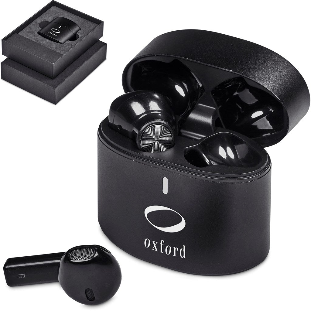 Alex Varga Veto TWS Earbuds - Brand your company Logo! Get a quote - Promo Lingo