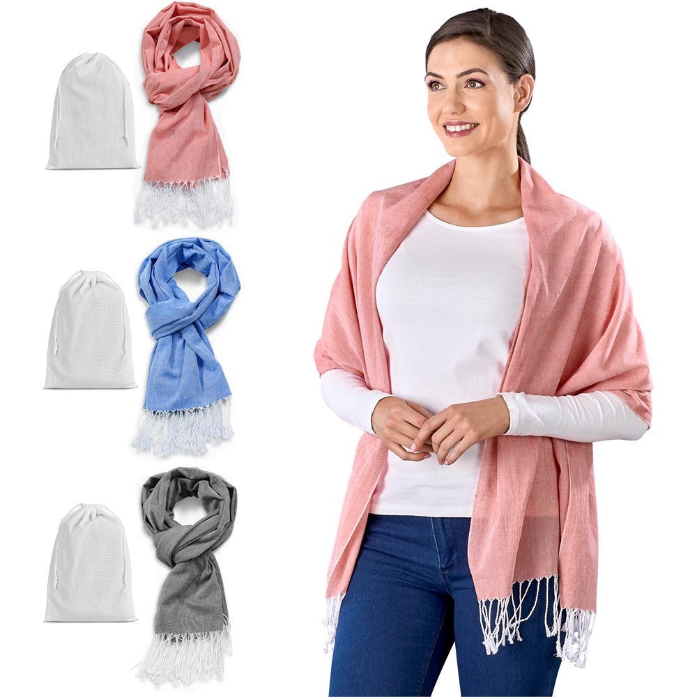 All Seasons Melange Scarf - Brand your company Logo! Get a quote - Promo Lingo