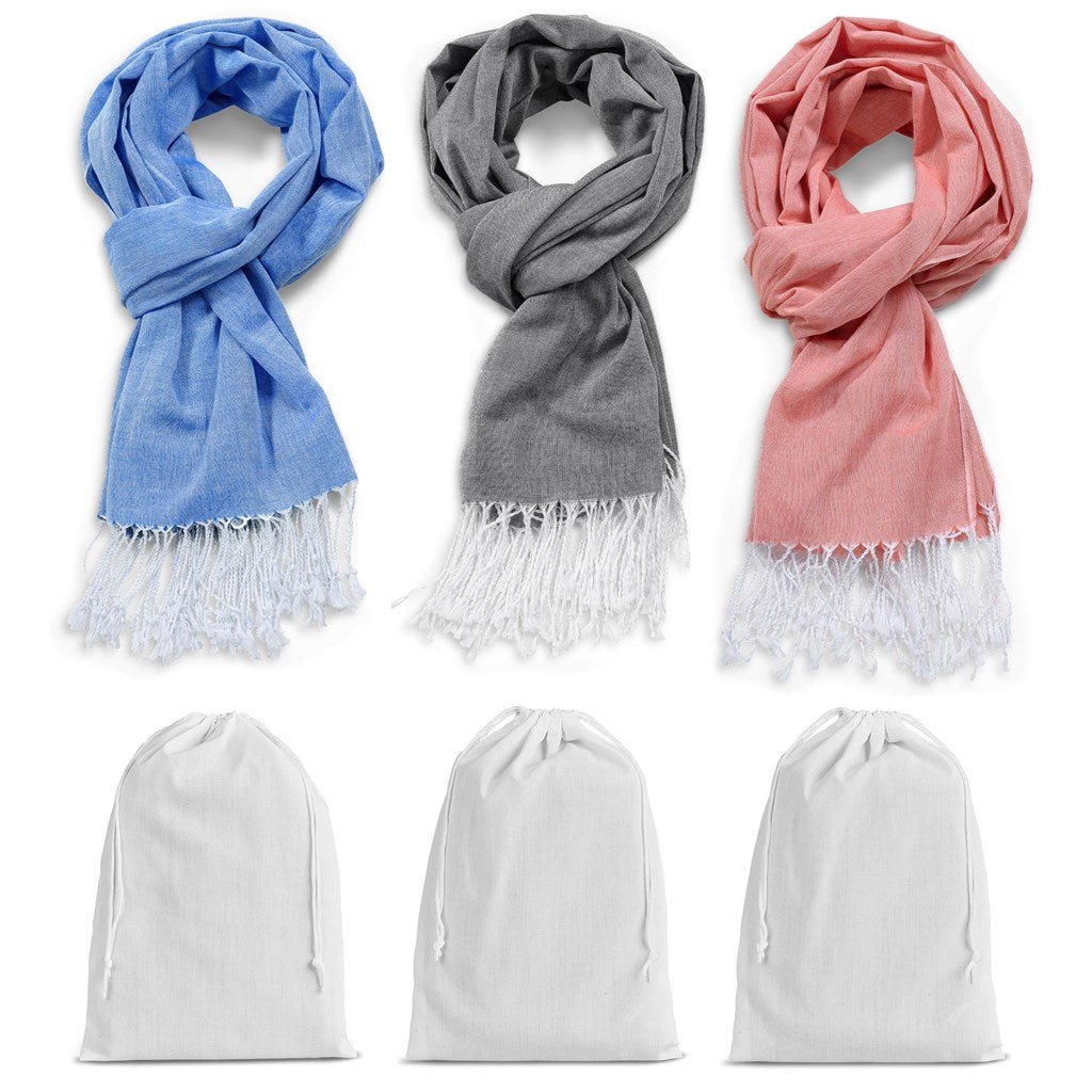 All Seasons Melange Scarf - Brand your company Logo! Get a quote - Promo Lingo
