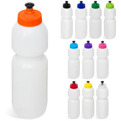 Alpine Plastic Water Bottle - 800ml BPA Free & Colorful Spout - Brand your company Logo! Get a quote - Promo Lingo