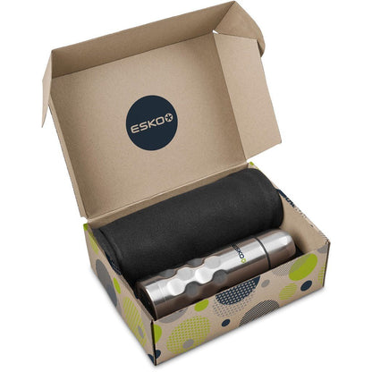 Alps Winter Blanket Gift Set - Brand your company Logo! Get a quote - Promo Lingo