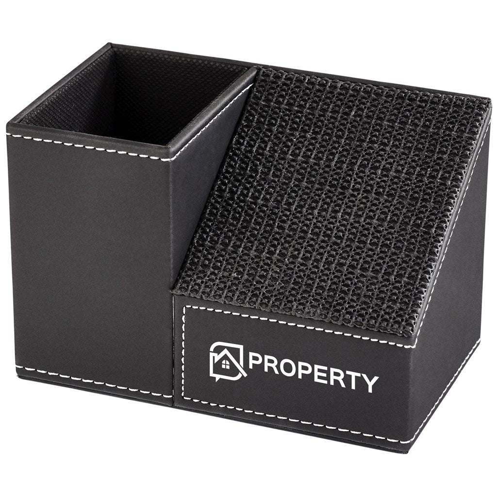 Altitude Advantage Desk Caddy & Phone Holder - Brand your company Logo! Get a quote - Promo Lingo