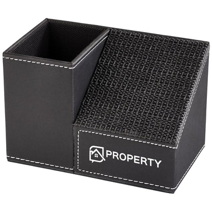 Altitude Advantage Desk Caddy & Phone Holder - Brand your company Logo! Get a quote - Promo Lingo