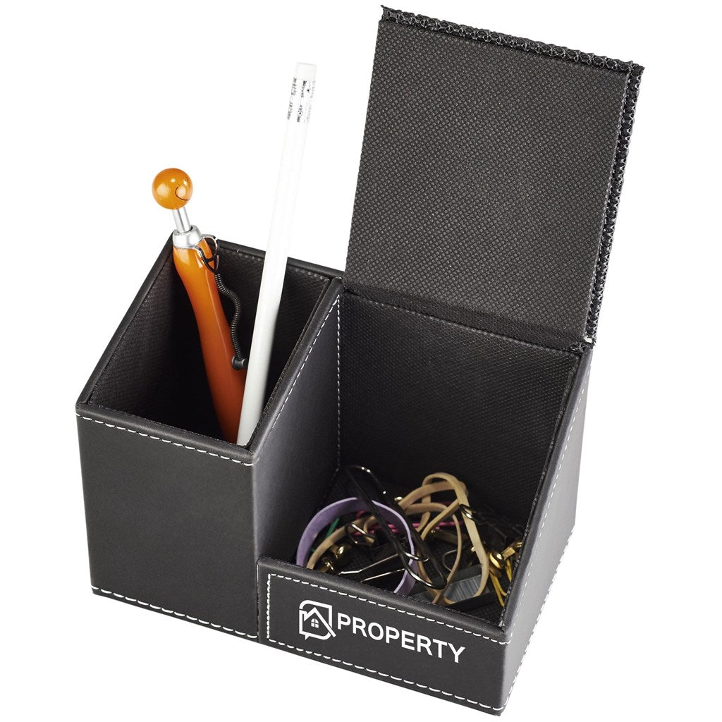 Altitude Advantage Desk Caddy & Phone Holder - Brand your company Logo! Get a quote - Promo Lingo