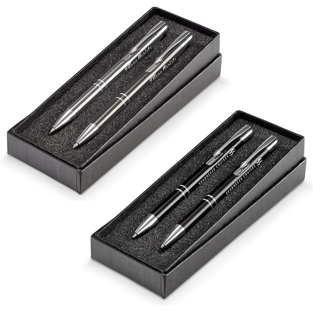 Altitude Armada Ball Pen & Pencil Set - Brand your company Logo! Get a quote - Promo Lingo