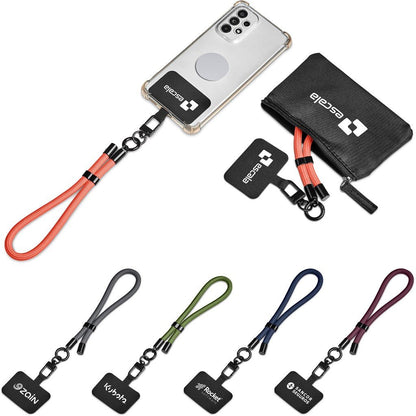 Altitude Atlier Wrist Phone Strap in Pouch - Brand your company Logo! Get a quote - Promo Lingo