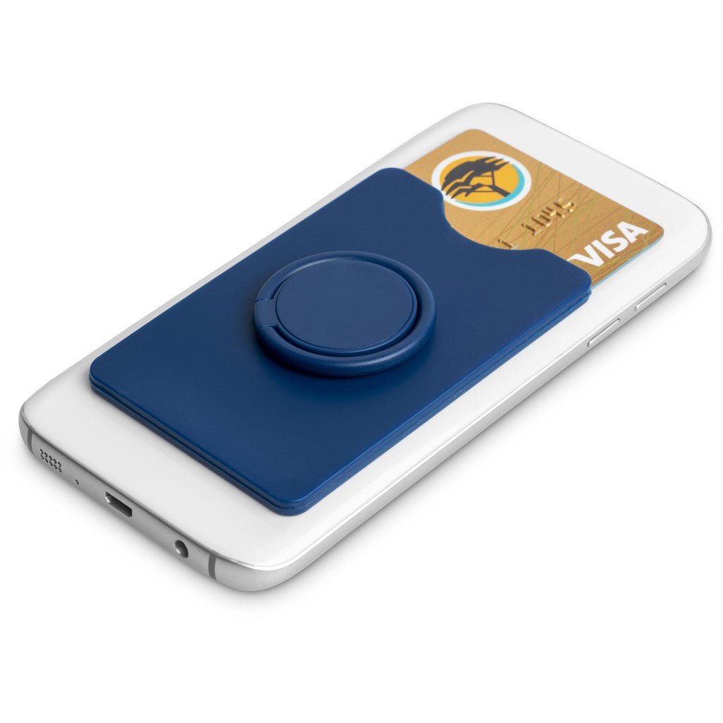 Altitude Axial Phone Card Holder, Ring Grip & Phone Stand - Brand your company Logo! Get a quote - Promo Lingo