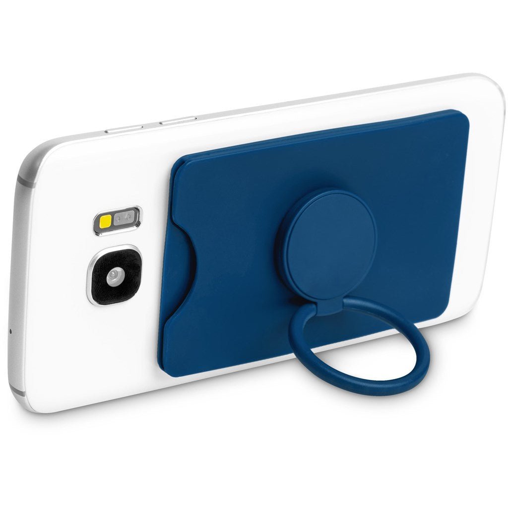 Altitude Axial Phone Card Holder, Ring Grip & Phone Stand - Brand your company Logo! Get a quote - Promo Lingo