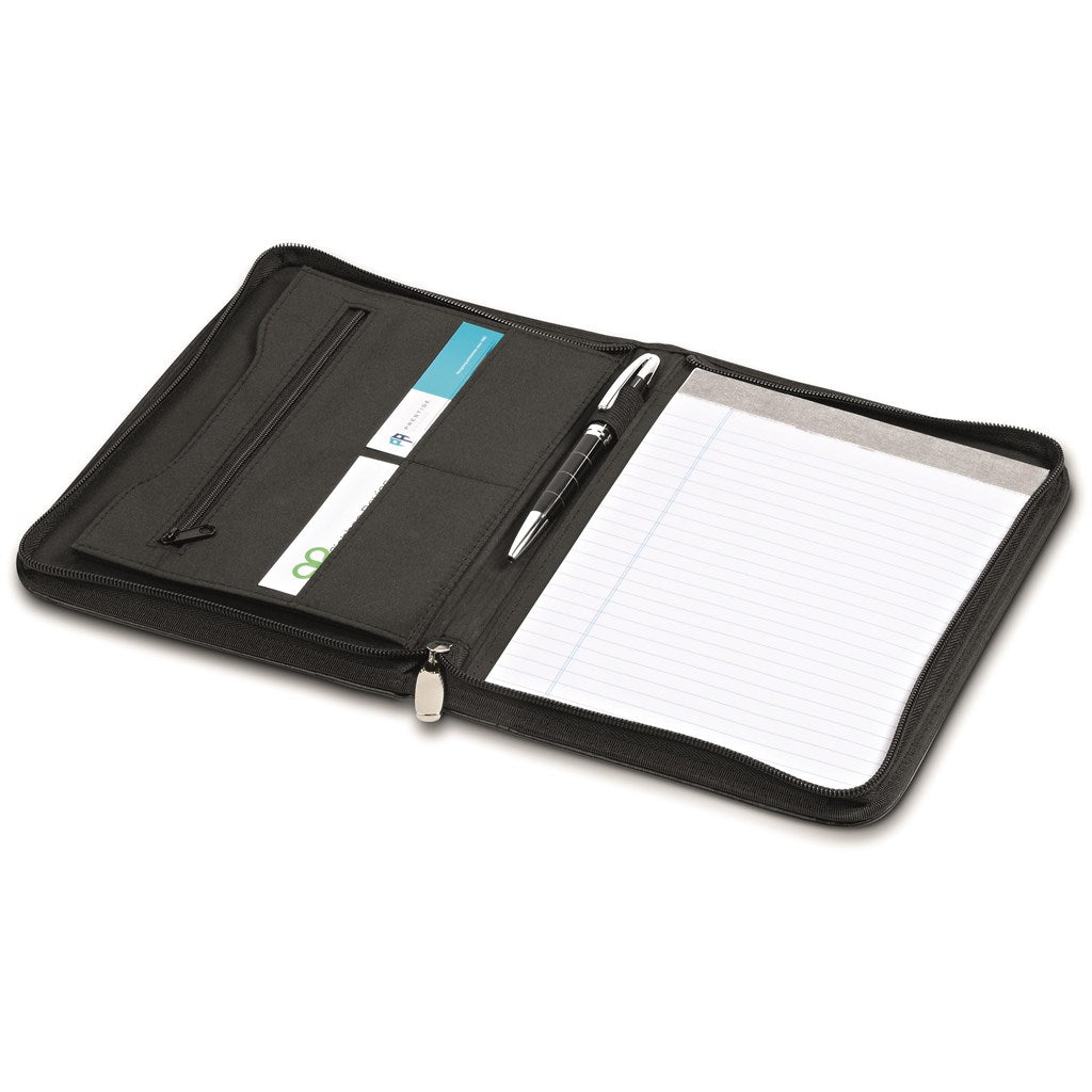 Altitude Benchmark A5 Zip - Around Folder - Brand your company Logo! Get a quote - Promo Lingo
