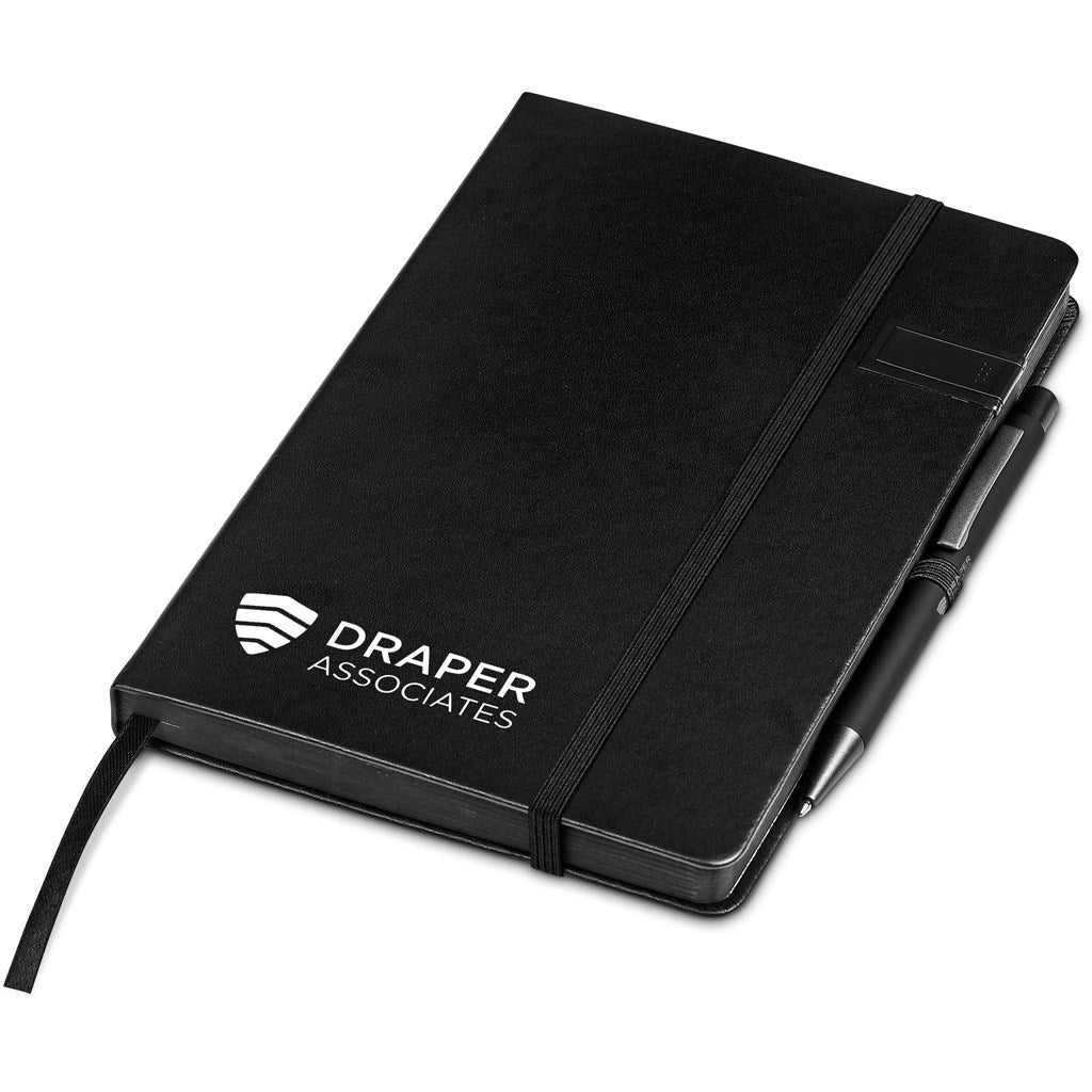 Altitude Billenium Flash Drive Notebook & Pen Set - 8GB - Brand your company Logo! Get a quote - Promo Lingo