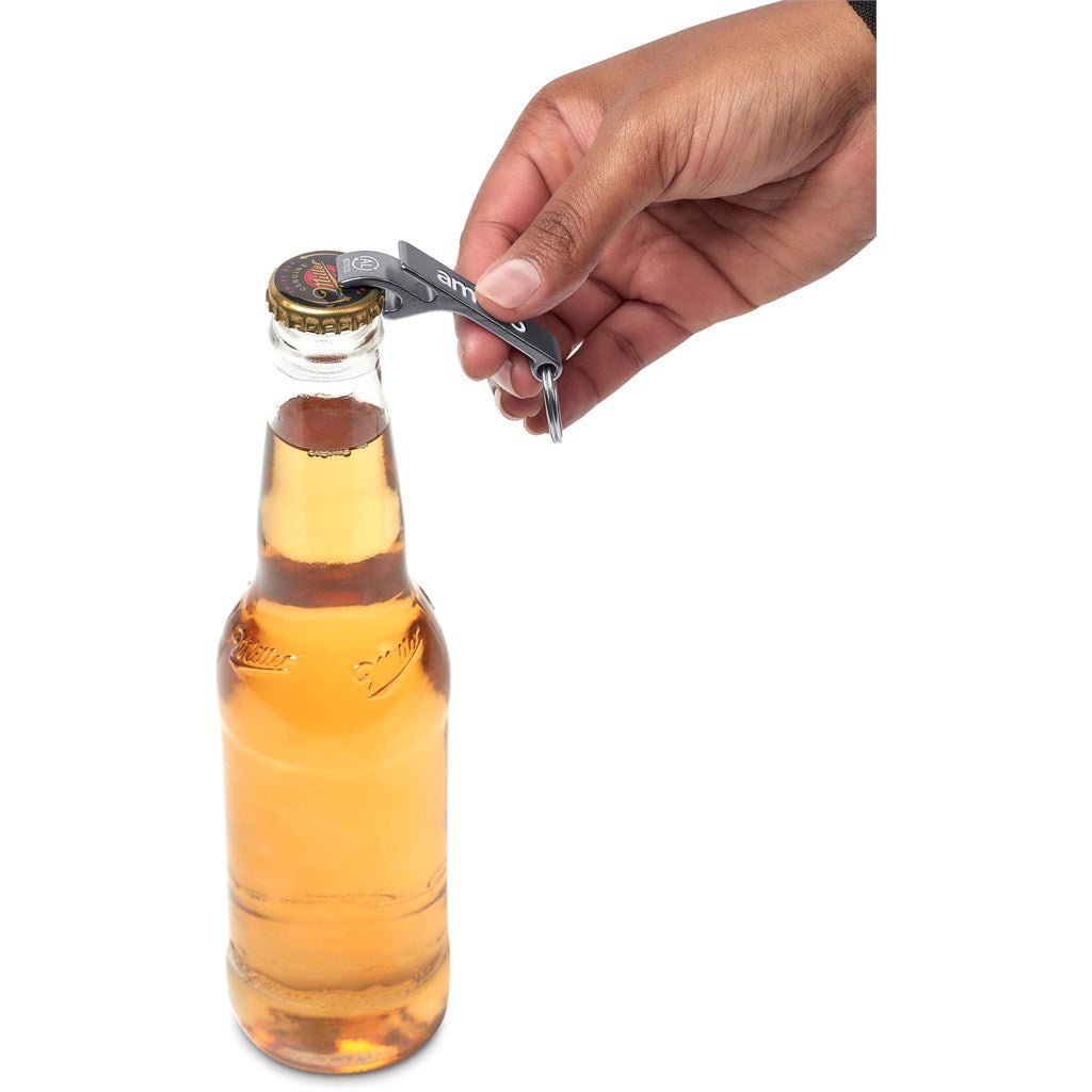 Altitude Cog Recycled Aluminium Bottle Opener Keyholder Bottle Opener - Get the best branded items from - Promo Lingo