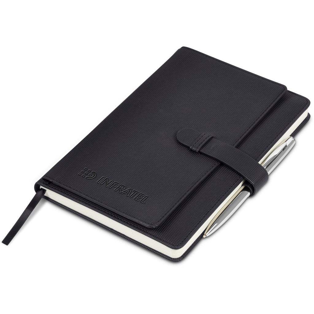Altitude Cypher A5 Hard Cover Notebook - Brand your company Logo! Get a quote - Promo Lingo