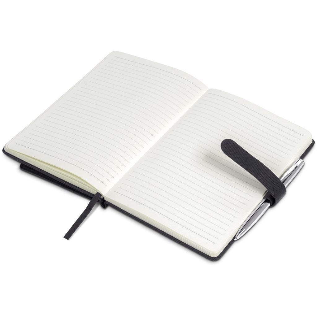 Altitude Cypher A5 Hard Cover Notebook - Brand your company Logo! Get a quote - Promo Lingo