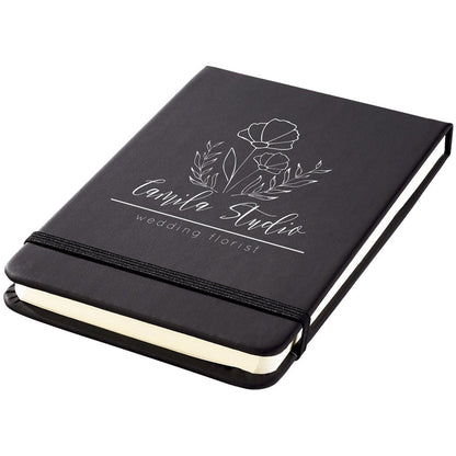 Altitude Discovery A6 Hard Cover Flip Notebook - Brand your company Logo! Get a quote - Promo Lingo