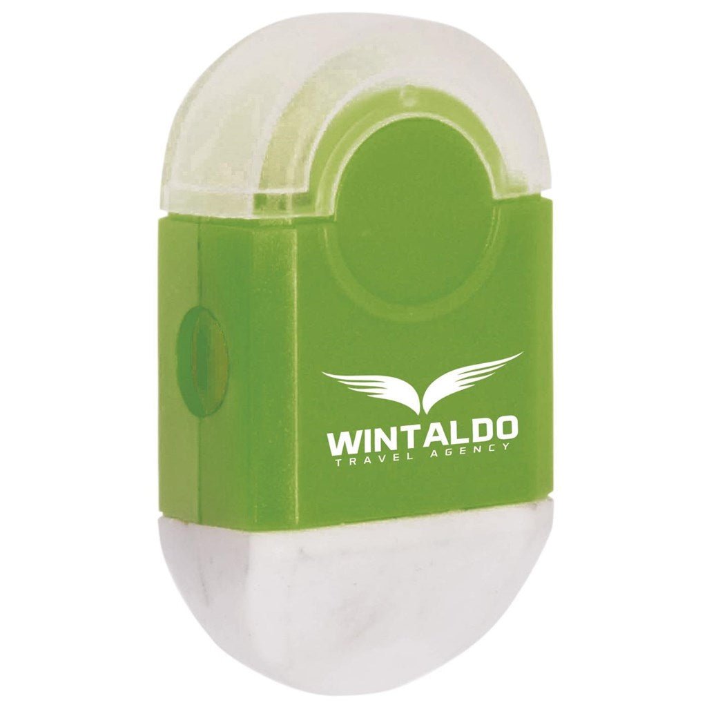 Altitude Duo Eraser & Sharpener - Brand your company Logo! Get a quote - Promo Lingo