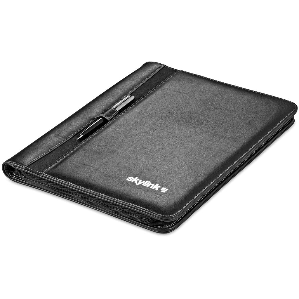 Altitude Eastbrook A4 Zip - Around Folder - Brand your company Logo! Get a quote - Promo Lingo
