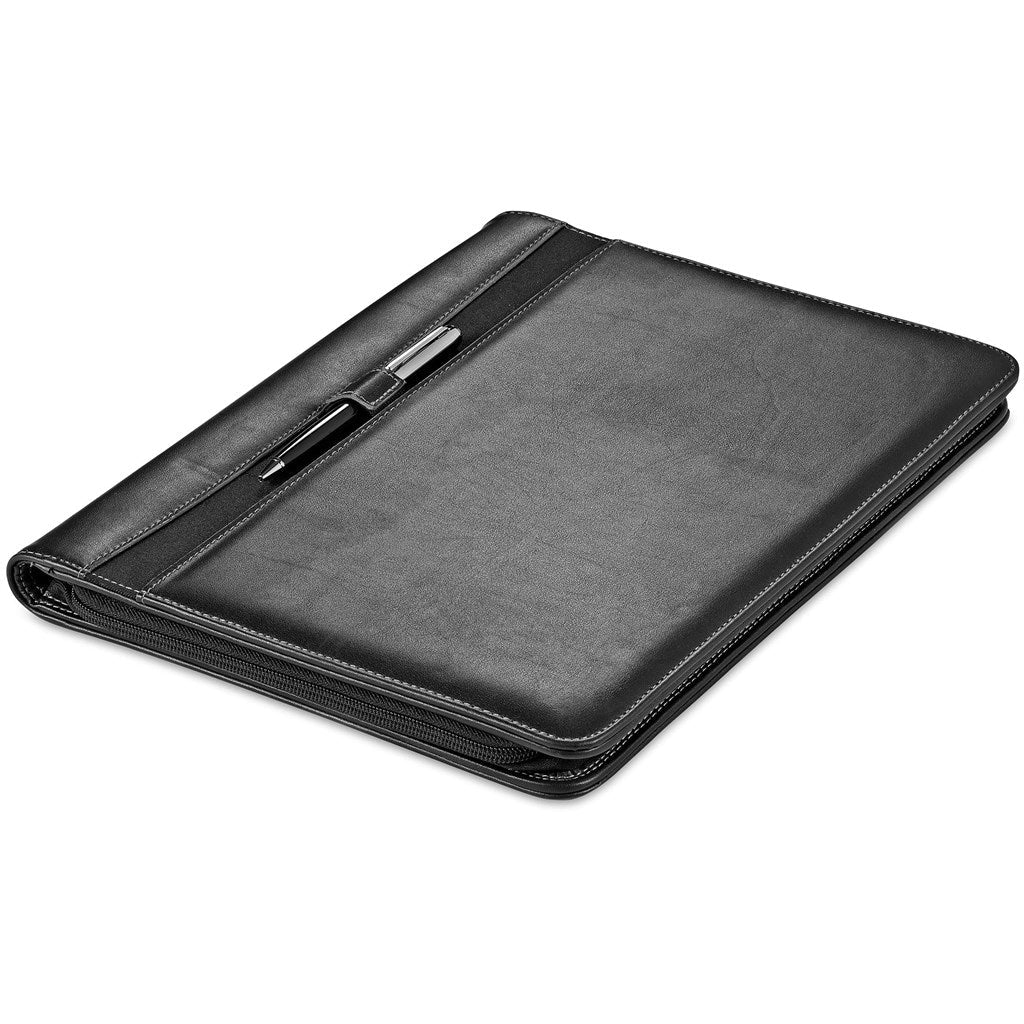 Altitude Eastbrook A4 Zip - Around Folder - Brand your company Logo! Get a quote - Promo Lingo